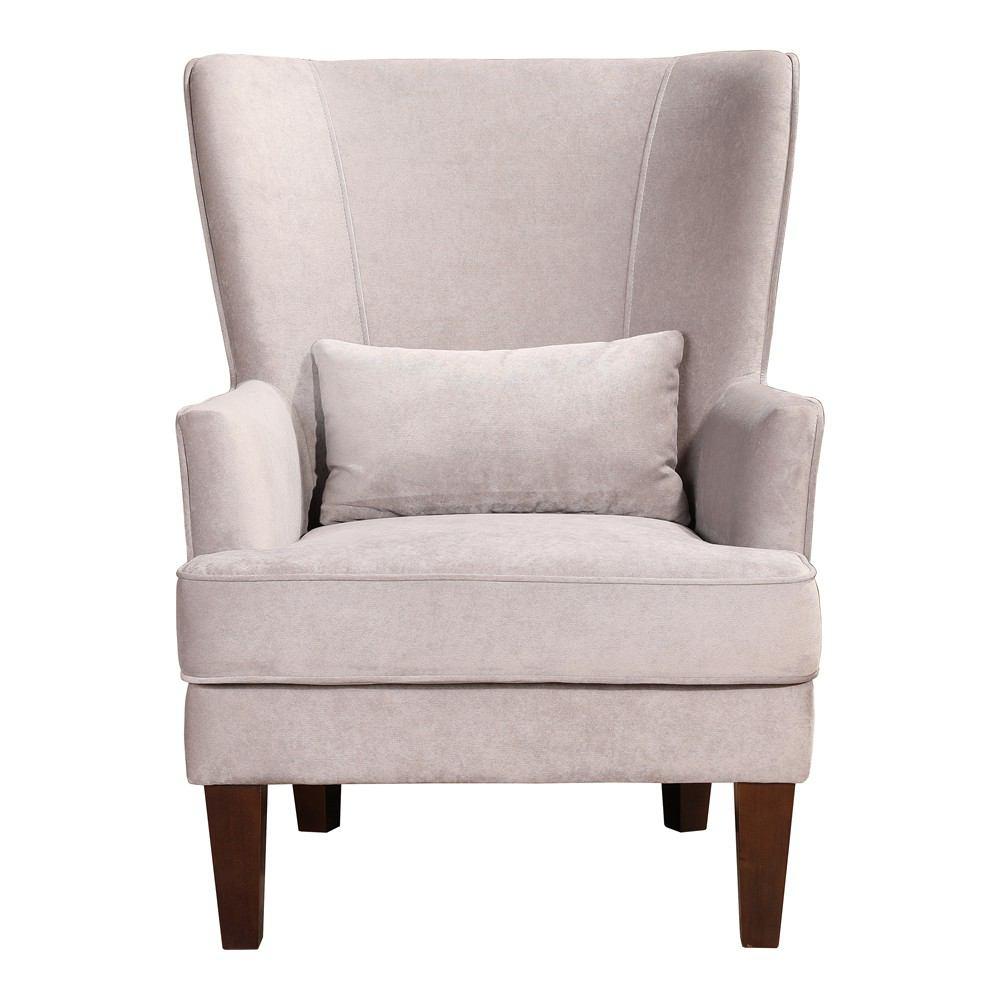 Moe's Home Collection Prince Arm Chair Velvet