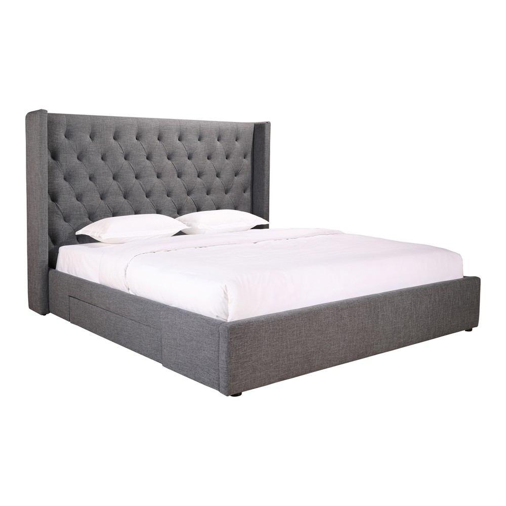 Moe's Home Collection Blair 2-Drawer California King Bed