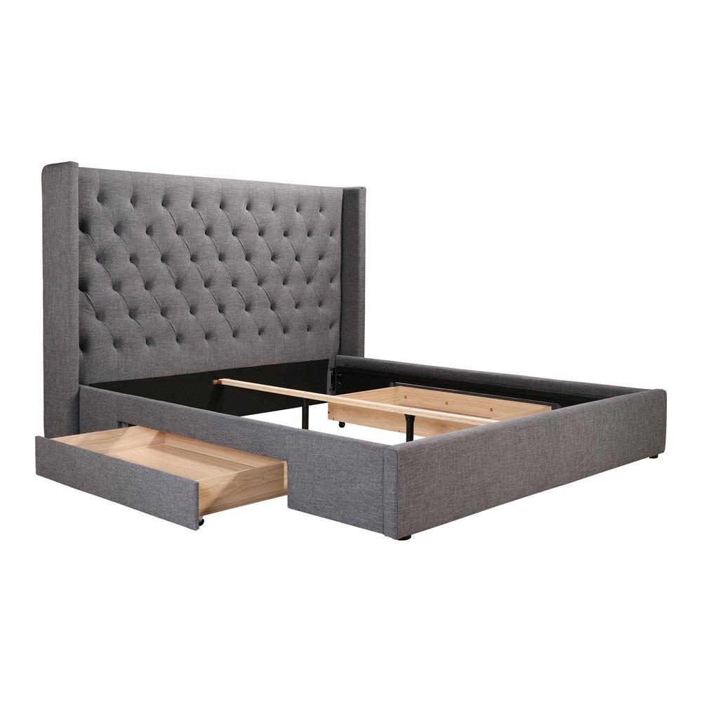 Moe's Home Collection Blair 2-Drawer California King Bed