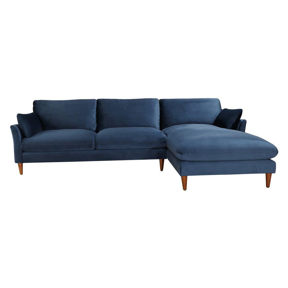 Moe's Home Collection Suma Sectional Velvet