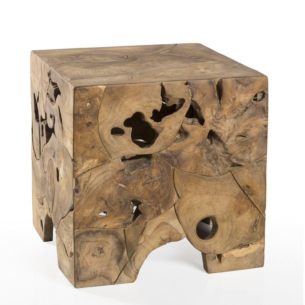 Padma's Plantation Teak Root End Table