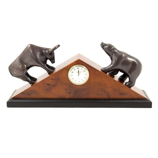 Bey-Berk Stock Market Clock