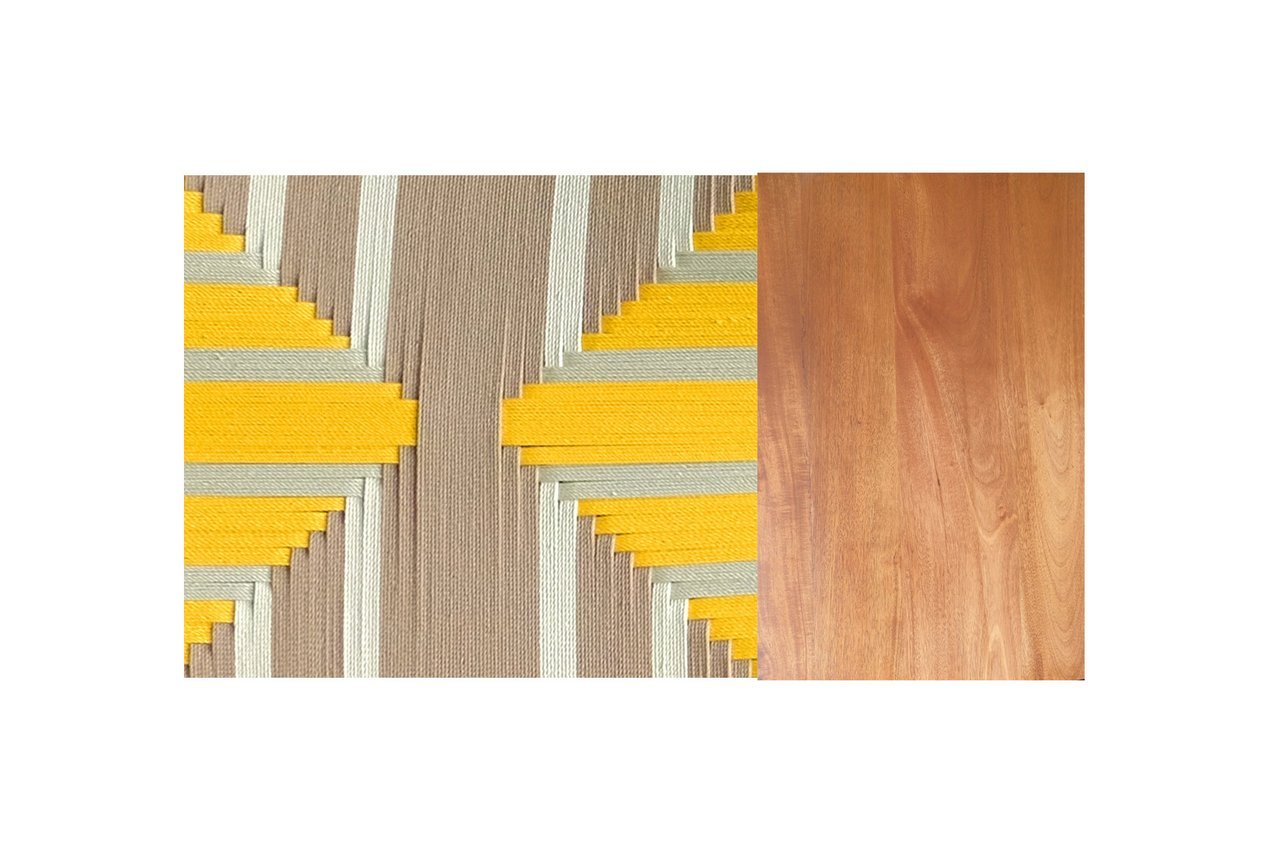 Masaya Lounge Chair, Ripe Banana Pattern