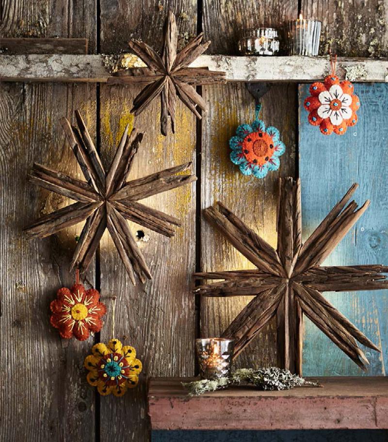 Roost Driftwood Star Wall Lights - out of stock