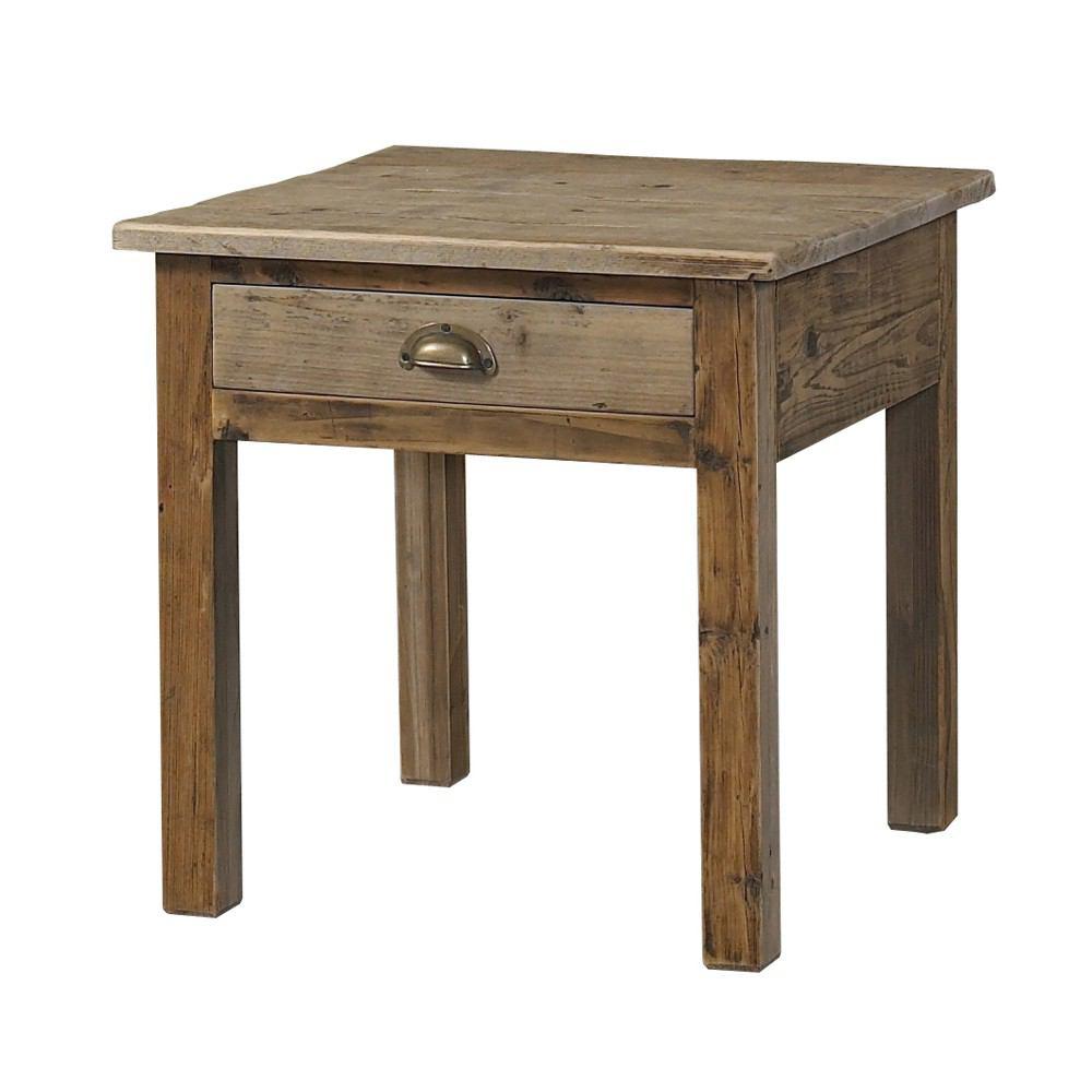 Padma's Plantation Salvaged Wood End Table