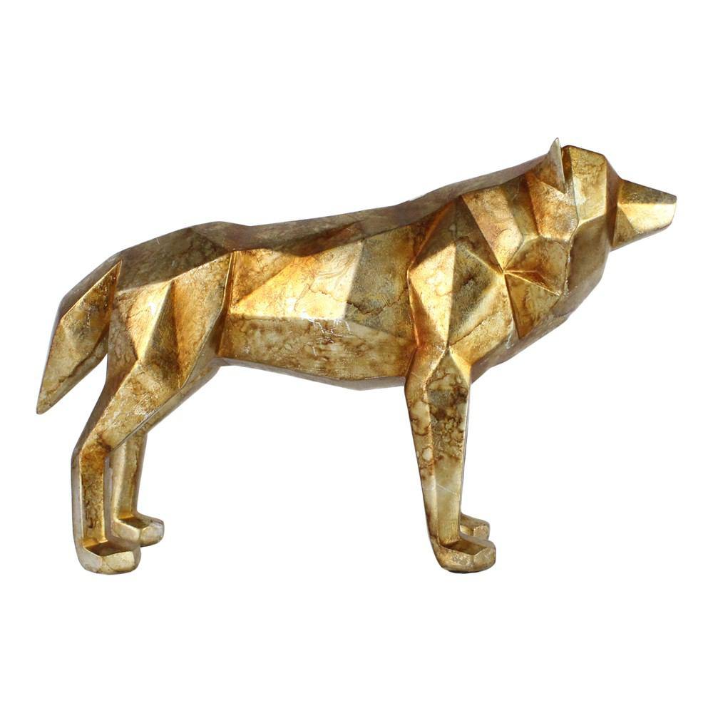 Moe's Home Collection Cubist Wolf