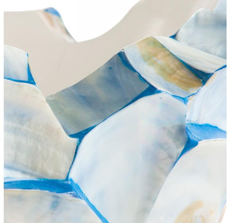 Gold Leaf Design Group Shell 'Kabibe' Bowl