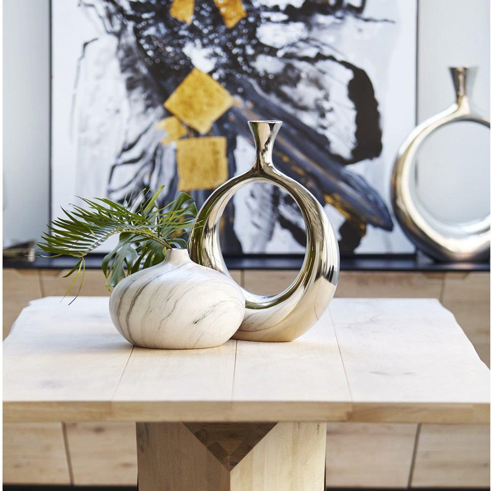 Moe's Home Collection Carrara Vase - Round