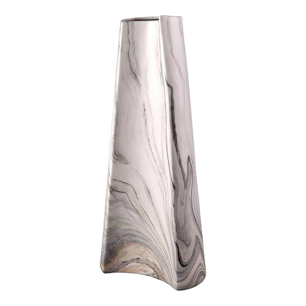 Moe's Home Collection Carrara Vase Crescent