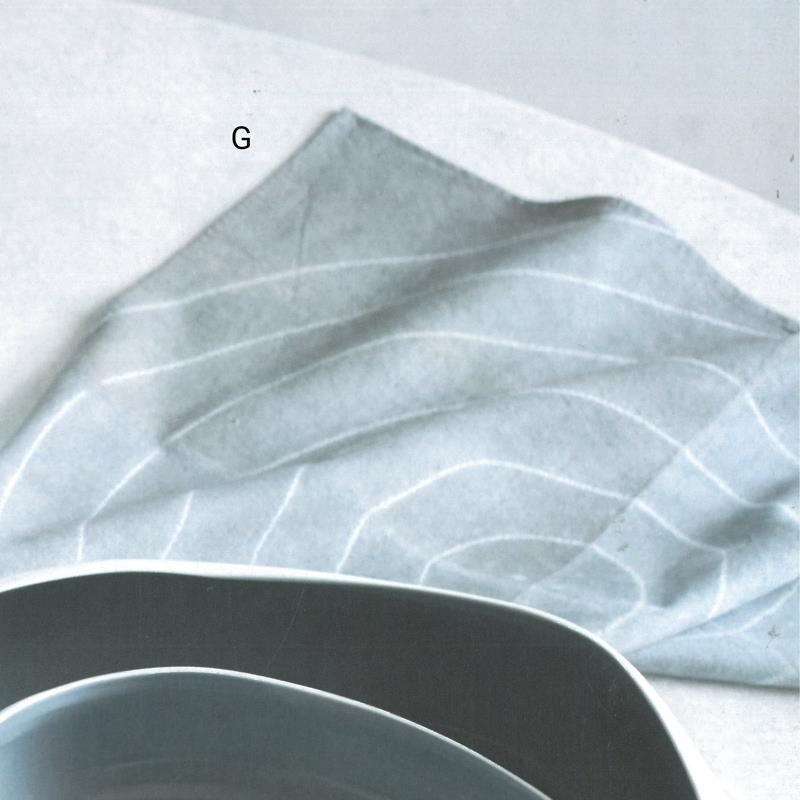 Roost Stitched Pattern Shibori Napkins - Set Of 12 Dinnerware, Roost, - Modish Store