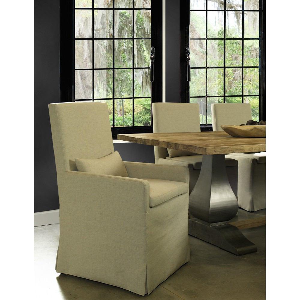 Padma's Plantation Sandspur Beach Arm Dining Chair