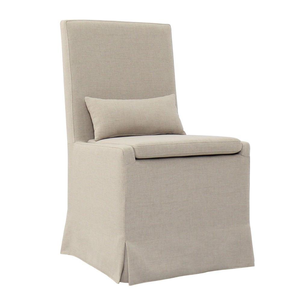 Padma's Plantation Sandspur Beach Dining Chair With Casters