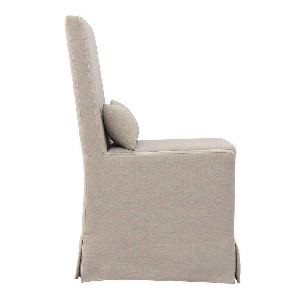 Padma's Plantation Sandspur Beach Dining Chair With Casters