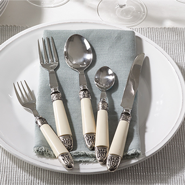 Saro Bone Flatware - Set Of 5 Dinnerware, Saro, - Modish Store