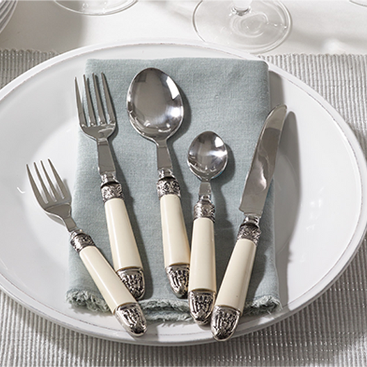 Saro Bone Flatware - Set Of 5 Dinnerware, Saro, - Modish Store