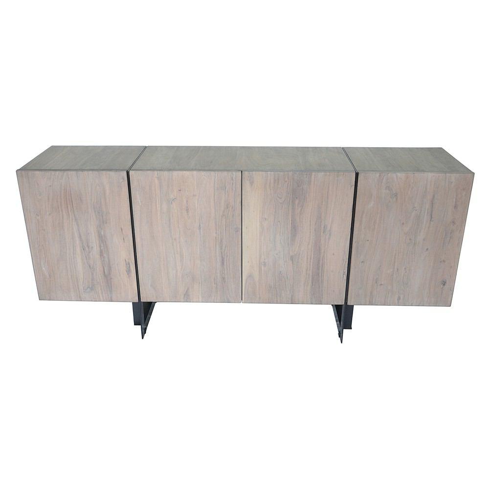 Moe's Home Collection Tiburon Sideboard Large Pale Grey