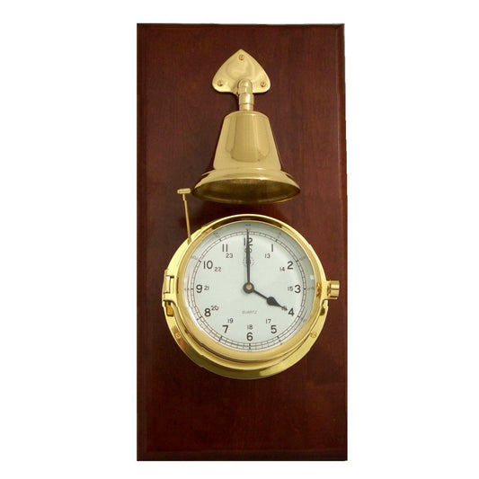 Bey-Berk Brass Striking Clock w/ Bell
