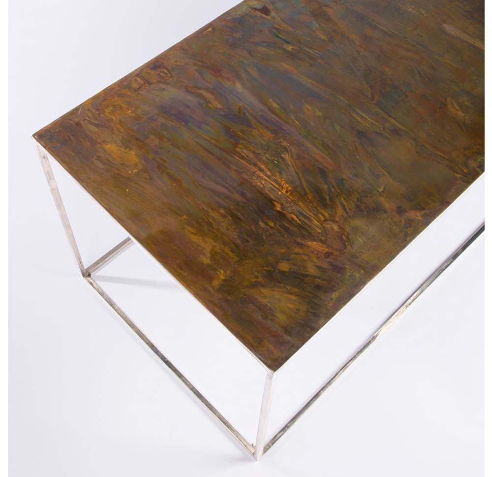 Gold Leaf Design Group Oleum Coffee Table