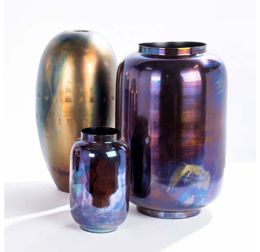 Gold Leaf Design Group Oleum Vase