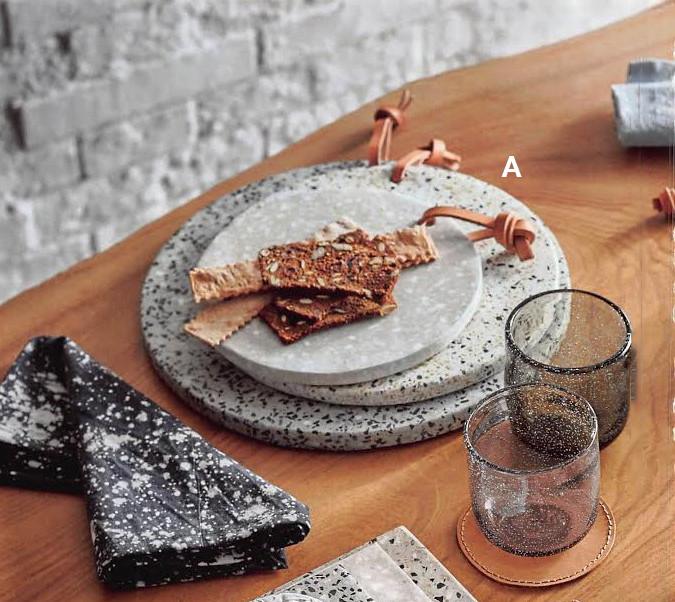 Roost Terrazzo Serving Boards - 3Pcs/Set Of 2