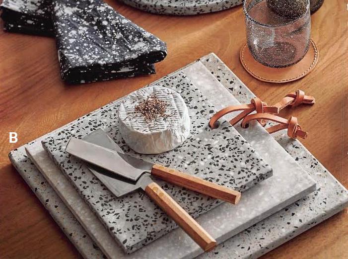 Roost Terrazzo Serving Boards - 3Pcs/Set Of 2