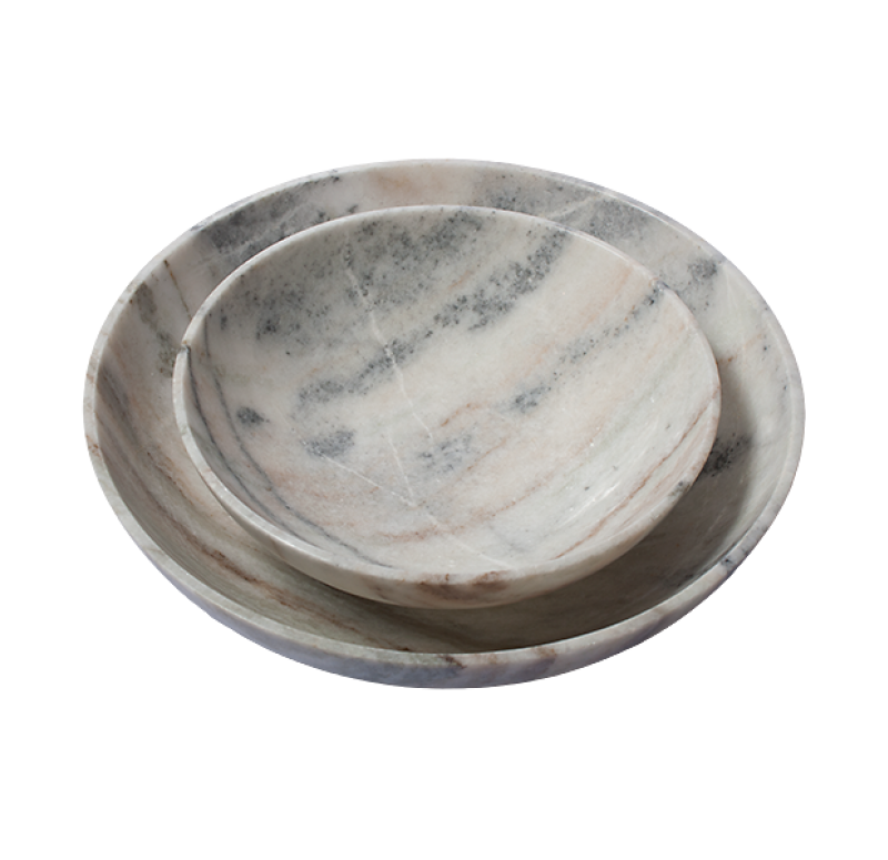 Gold Leaf Design Group David Marble Bowl