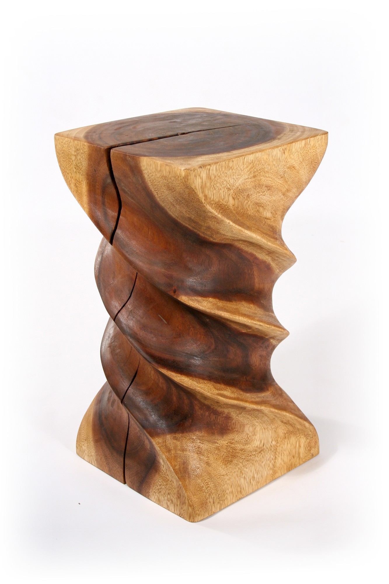 Strata Furniture Triple Twist End Table