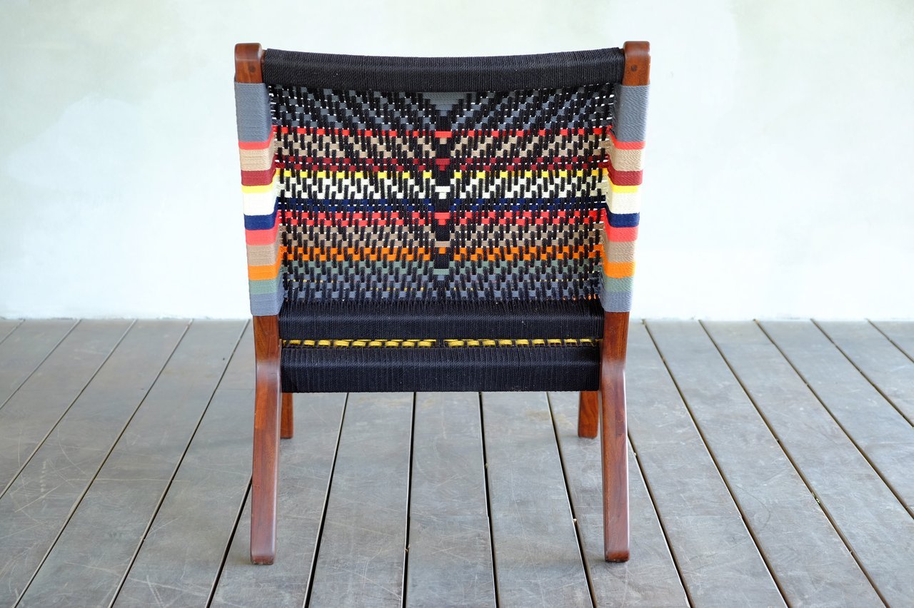 Masaya Lounge Chair, San Geronimo Pattern