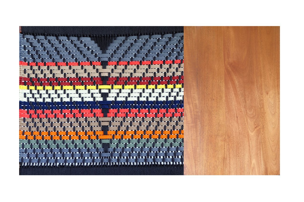 Masaya Lounge Chair, San Geronimo Pattern