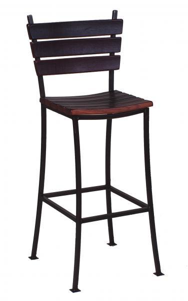 2-Day Designs Stave Back Bar Stool 24"