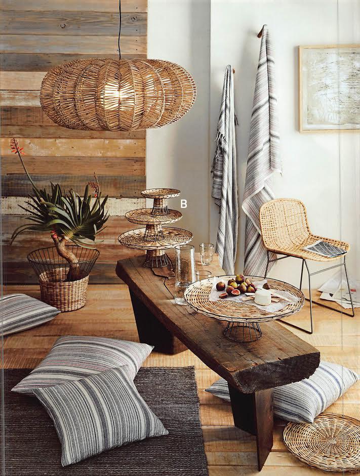 Roost Rattan & Iron Pedestals - Set Of 3