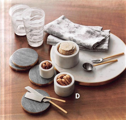 Roost Tiny Marble Bowls - 3Pcs/Set Of 2