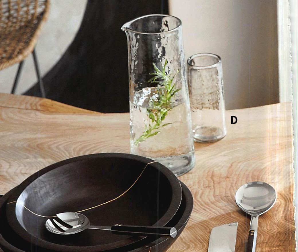 Roost Hammered Finish Glasses - Set Of 12