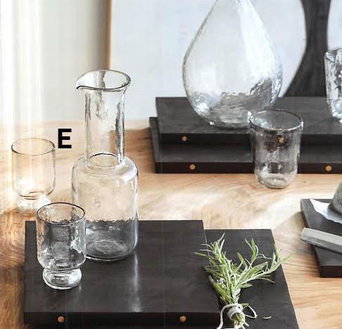 Roost Hammered Finish Glasses - Set Of 12