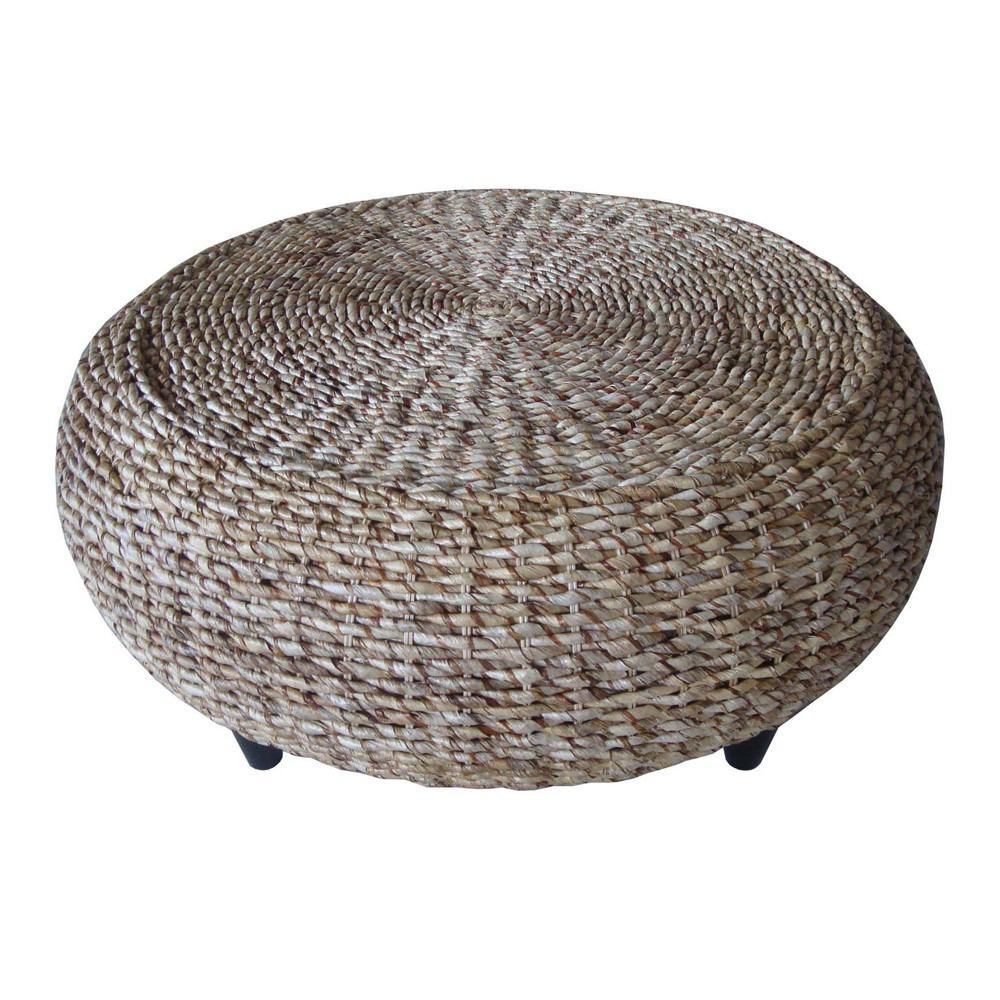 Padma's Plantation Tropical Ottoman