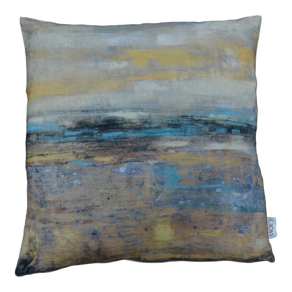 Moe's Home Collection Skyline Velvet Feather Cushion - 25 x 25
