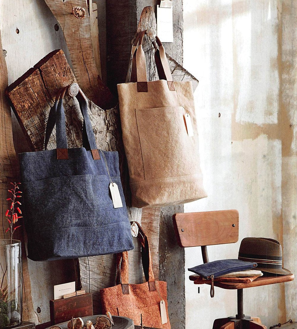 Roost Washed Linen Pouches - Set Of 6