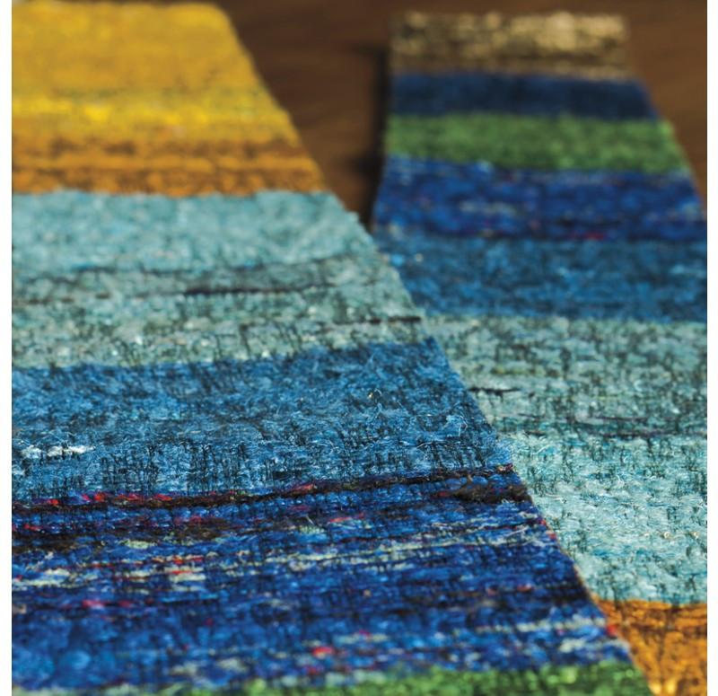 Gold Leaf Design Group Woven Silk Wall Art