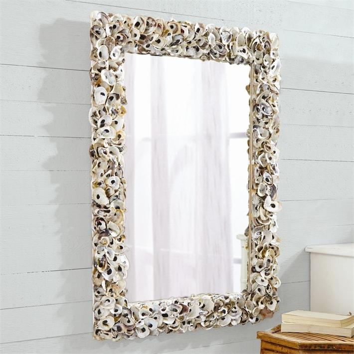 Two's Company Oyster Bay Wall Mirror