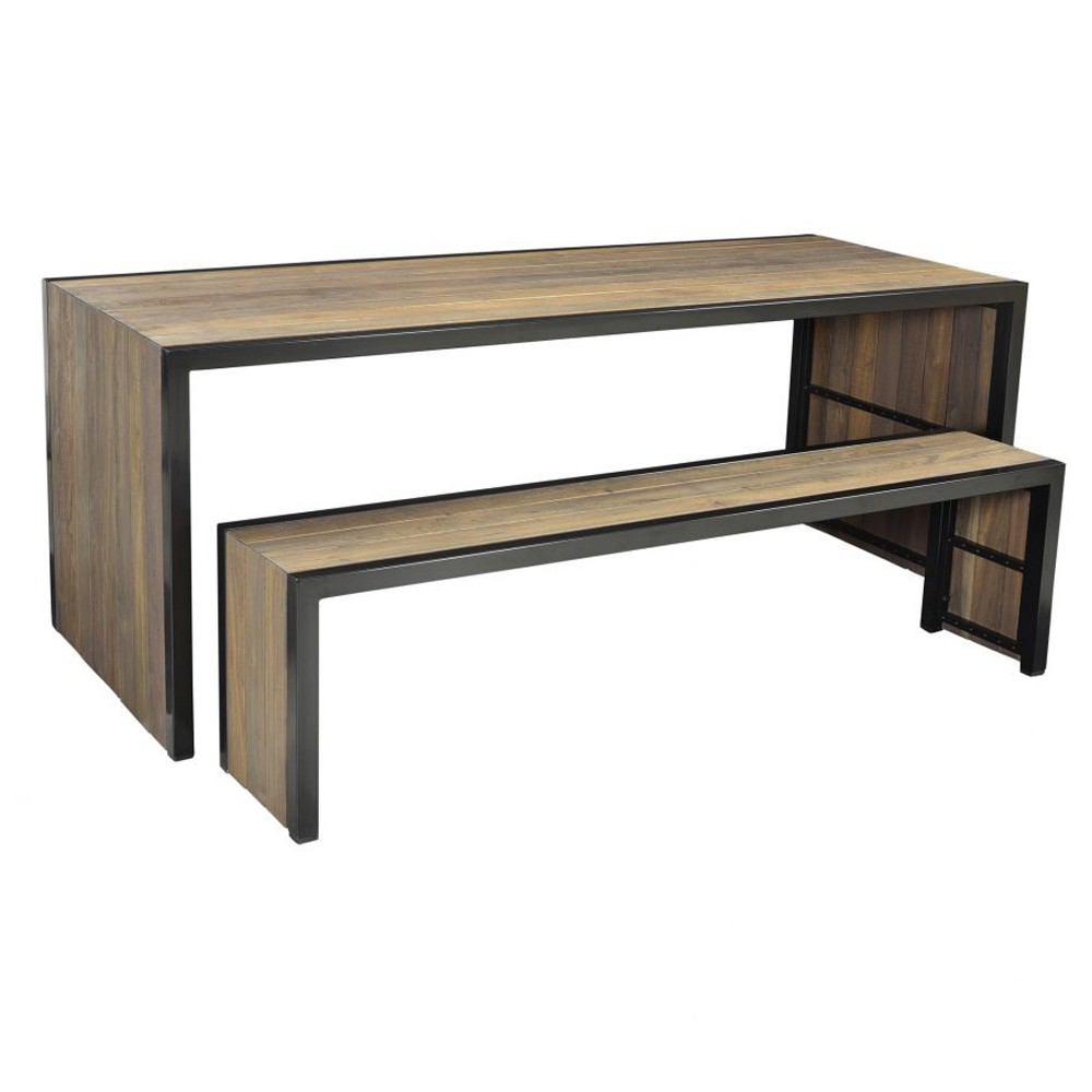 Moe's Home Collection Tofino Dining Table - Cocoa