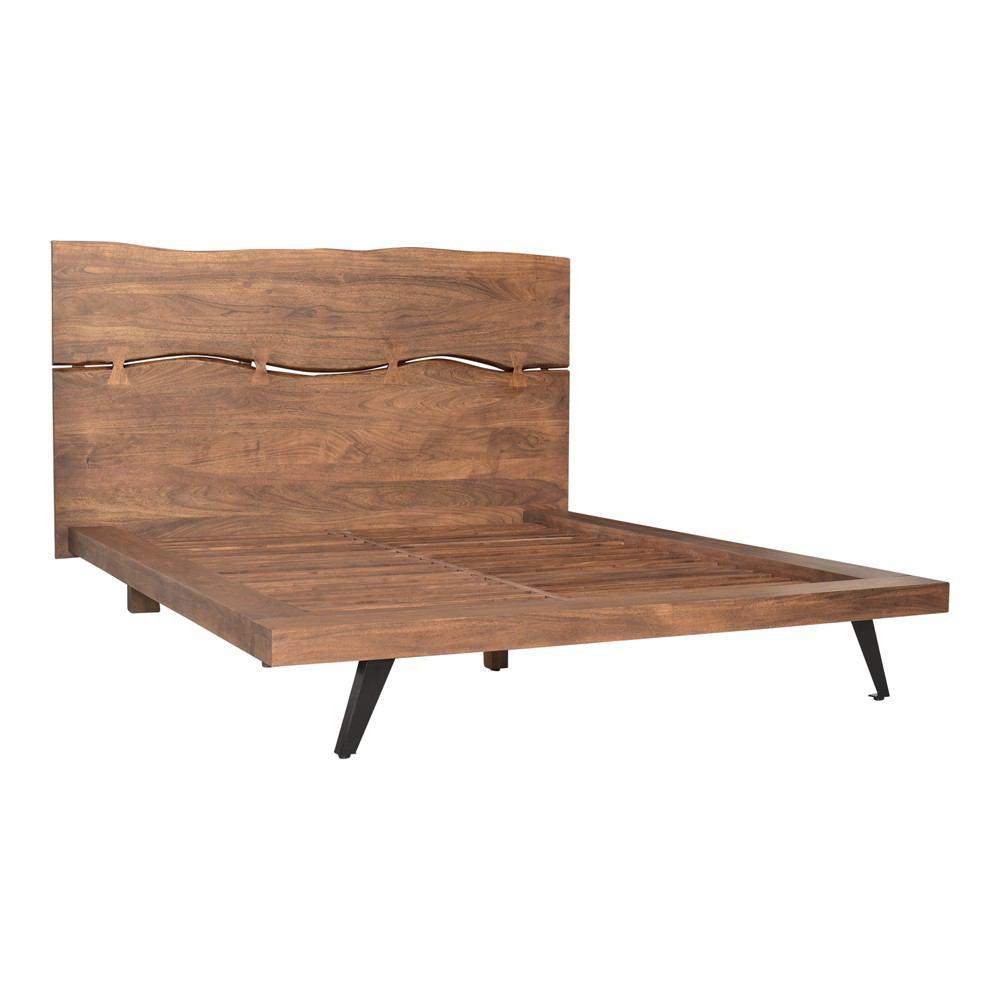 Moe's Home Collection Madagascar Platform Bed Queen