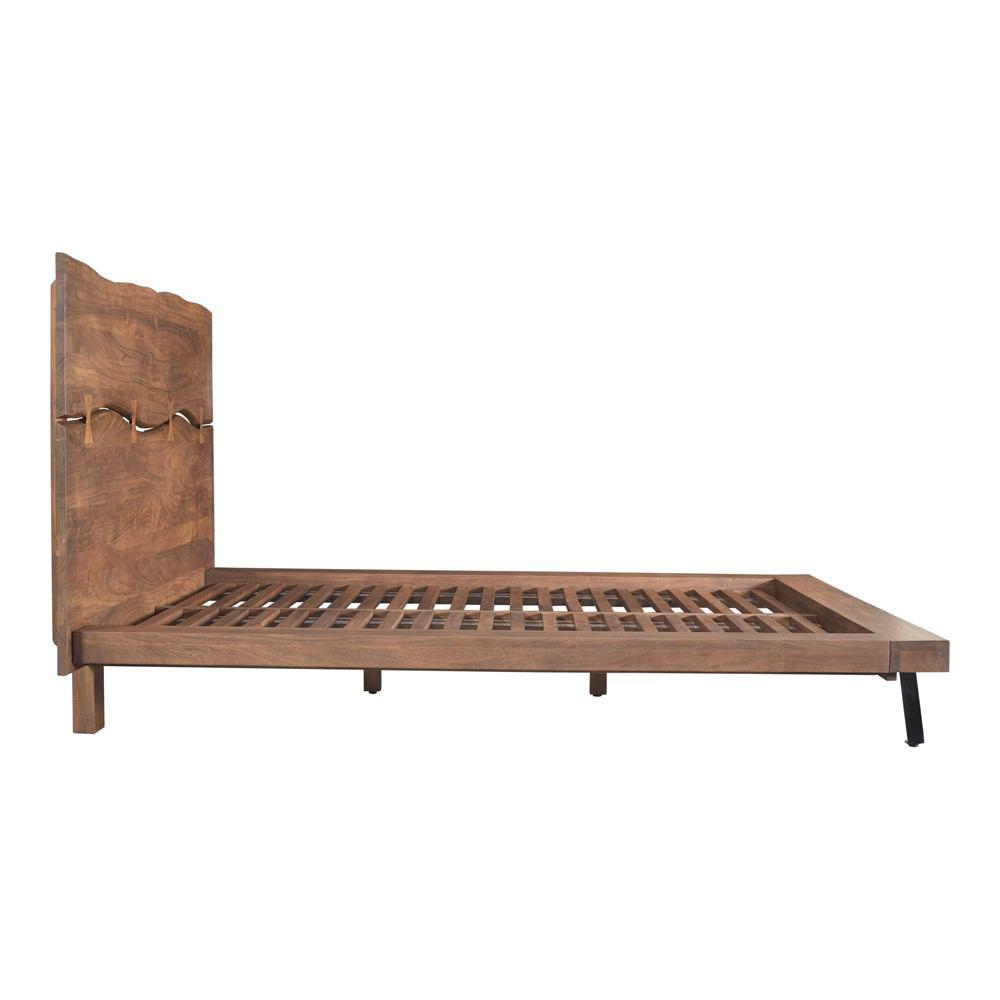 Moe's Home Collection Madagascar Platform Bed Queen