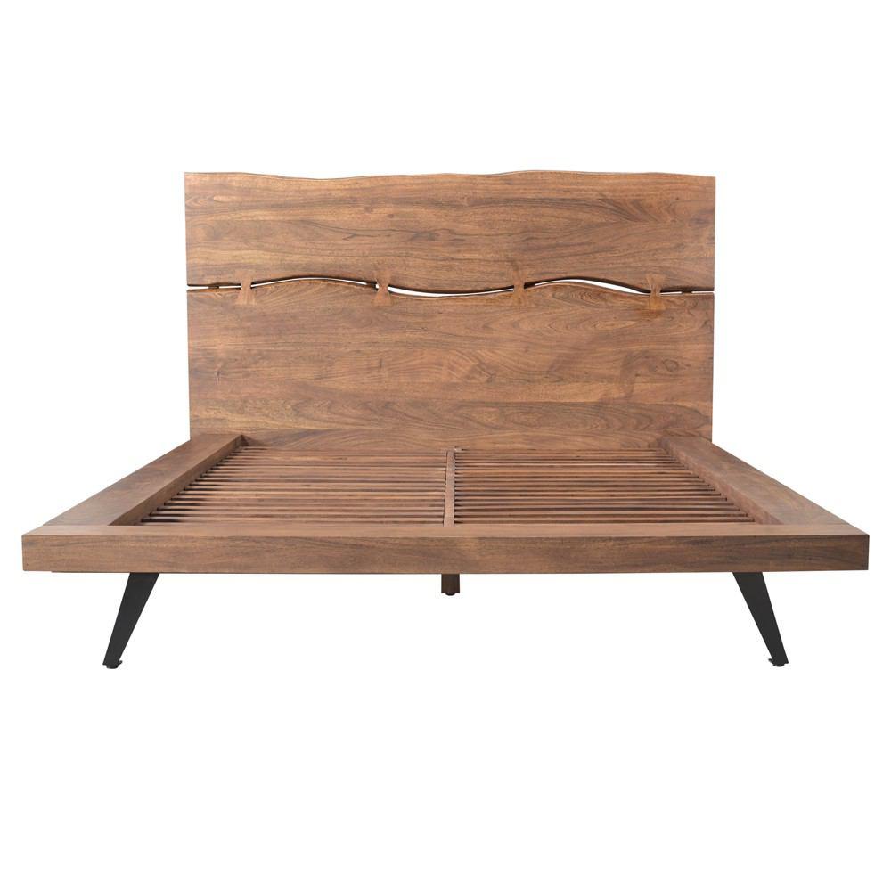 Moe's Home Collection Madagascar Platform Bed Queen