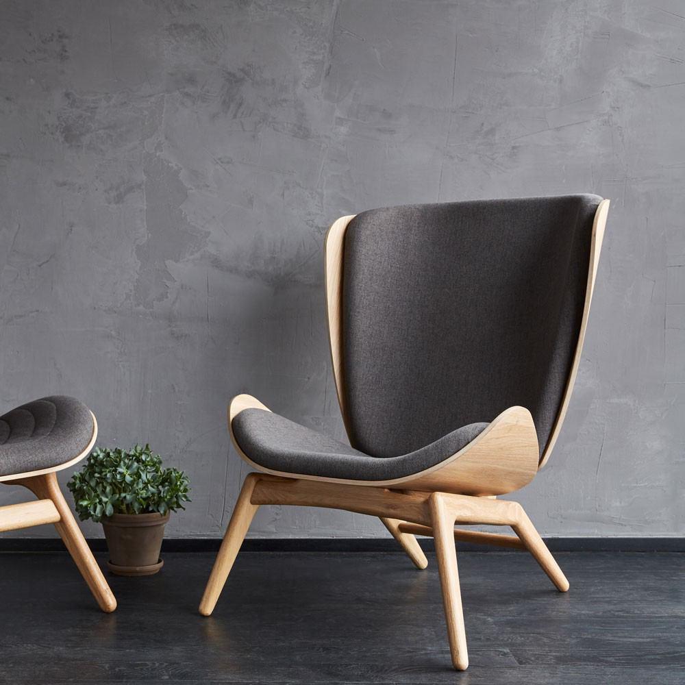 UMAGE The Reader Lounge Chair in Oak