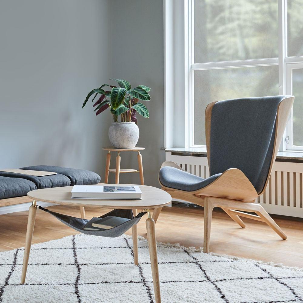 UMAGE The Reader Lounge Chair in Oak
