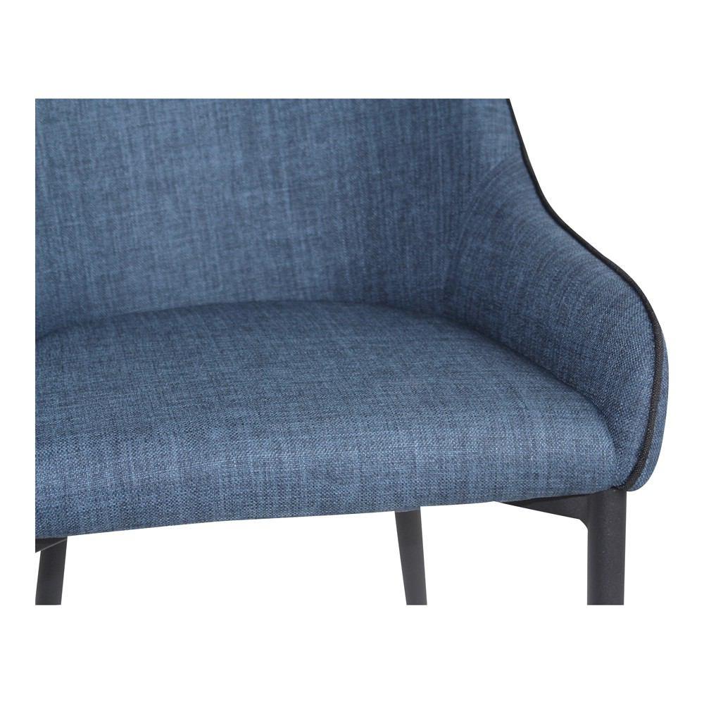 Moe's Home Collection Lapis Dining Chair Dark - Set Of 2