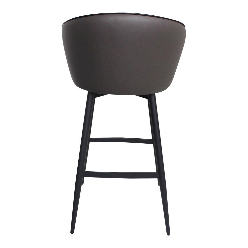 Moe's Home Collection Webber Bar Stool Charcoal