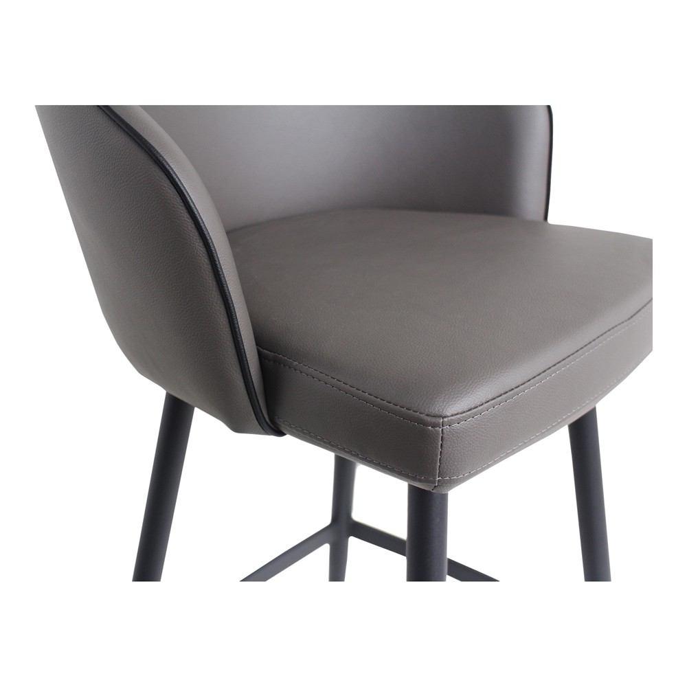 Moe's Home Collection Webber Bar Stool Charcoal