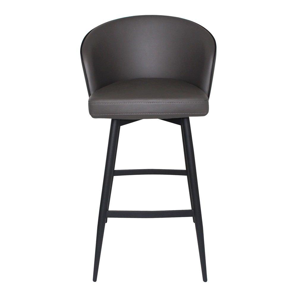 Moe's Home Collection Webber Bar Stool Charcoal