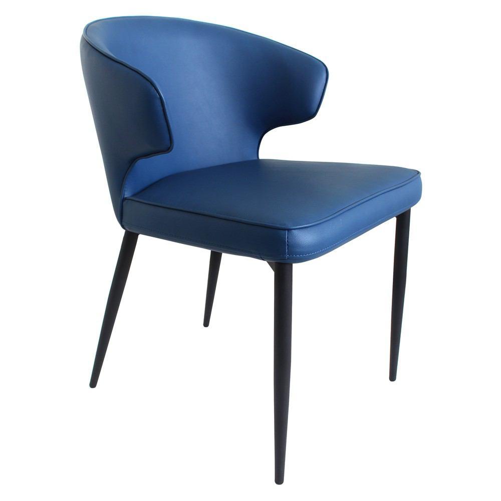 Moe's Home Collection Decca Dining Chair Blue - Set Of 2